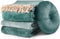 Dutch Decor - MARA - Plaid 150x200 cm - Sagebrush Green - groen - effen - zigzag patroon - superzacht - Deken