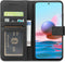 imoshion Hoesje Geschikt voor Xiaomi Redmi Note 10 Pro Hoesje Met Pasjeshouder - imoshion Luxe Bookcase - Zwart