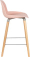 Zuiver Albert Kuip Barkruk 65 cm Roze - Set van 2