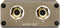 Oehlbach Audio Linear 8 - Galvanisch Scheidingsfilter - 24kt vergulde contacten - Brons