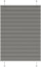 vidaXL - Plissé - rolgordijn - 100x100 - cm - stofbreedte - 99,4 - cm - antraciet
