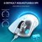 ATTACK SHARK R1 Draadloze Gaming Muis - Wired/2.4G/BT5.2 - Lichtgewicht 59G - PAW3311 - 18000DPI - Wit