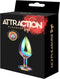 Attraction Buttplug MAI METAL ANAL PLUG WITH STONE L MAI NO. 74 RAINBOW Multicolours