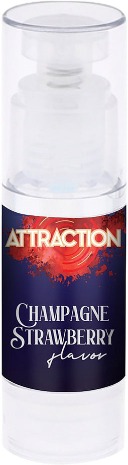 Attraction Massage olie Mai Attraction Hot Kiss Champagne Strawberry Flavor