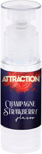 Attraction Massage olie Mai Attraction Hot Kiss Champagne Strawberry Flavor