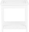 ATTU - Bijzettafel - Wit - MDF
