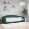 vidaXL - Slaapbank - 90x200 - cm - fluweel - donkergroen