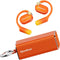 OpenRock X Orange - Draadloze Open-Ear Hoofdtelefoon - Bluetooth - Waterbestendig - TubeBassTM Technologie