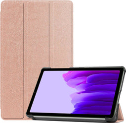 imoshion Galaxy Tab A7 Lite - Trifold Bookcase - Auto-wake functie - Rosé Goud