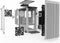 ATX Semi-tower Box Be Quiet! Pure Base 500DX White