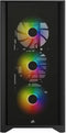ATX Semi-tower Box Corsair iCUE 4000X RGB Black