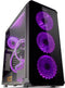 ATX Semi-tower Box Nox NXHUMMERTGX RGB Black