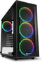 ATX Semi-tower Box Sharkoon 4044951034840 Black ATX LED RGB