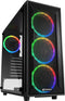 ATX Semi-tower Box Sharkoon 4044951034840 Black ATX LED RGB