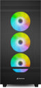 ATX Semi-tower Box Sharkoon Rebel C50 RGB ATX Black
