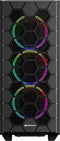 ATX Semi-tower Box Sharkoon RGB HEX Black