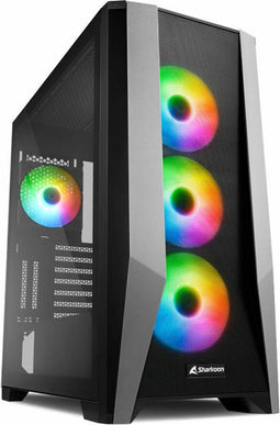 ATX Semi-tower Box Sharkoon TG7M ATX LED RGB