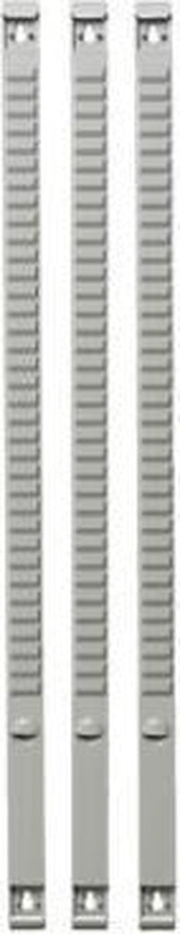 Planbordelement djois 15mm 50 sleuf grijs | 3 stuks