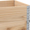 vidaXL - Plantenbak - 100x50 - cm - massief - grenenhout