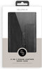 Selencia Hoesje Geschikt voor iPhone 13 Hoesje Met Pasjeshouder - Selencia Surya 2-in-1 Uitneembare Vegan Lederen Bookcase - Zwart