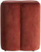 Light & Living Poef Nalani - Bordeaux - 38x38x45cm - Modern