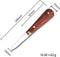 Au Nain Oestermes - 7cm Lemmet - Palissander Heft -