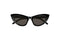 Saint Laurent SL 213 Lily - Dames Zonnebril - 001 Zwart