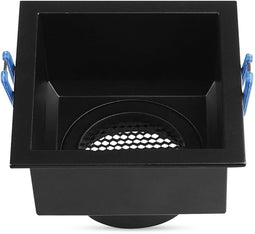 V-TAC VT-9001SQ-B - LED Inbouwspot - GU10 - Mat zwart