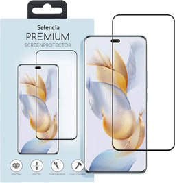 Selencia Screenprotector Geschikt voor Honor 90 Pro Tempered Glass - Selencia Gehard Glas Premium Screenprotector