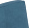 vidaXL - Bankje - 110x74x84 - cm - fluweel - blauw