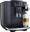 JURA E8 - Volautomatische Koffiemachine - Hot Brew Light Brew Sweet Foam - Cosmic Black