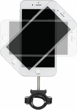 Accezz Zwart universele telefoonhouder fiets en motor