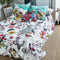 Noorse hoes HappyFriday Birds of paradise Multicolour 240 x 220 cm