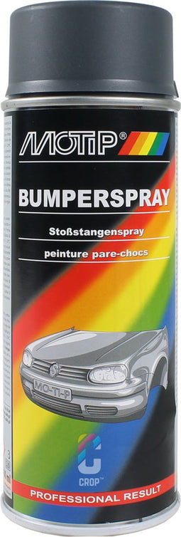 MoTip Bumper Verf DONKER GRIJS spuitbus 400ml
