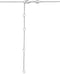 TI SENTO Dames Ketting - 925 zilver - Parel met geel verguld - Maat 42 - 34037YP