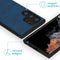 iMoshion Hoesje Geschikt voor Samsung Galaxy S23 Ultra Hoesje Met Pasjeshouder - iMoshion Uitneembare 2-in-1 Luxe Bookcase - Blauw