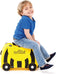 Trunki Ride-On Bij Bernard - Kinderkoffer - 46 cm - Geel