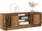 vidaXL - Tv-meubel - 102x30x36 - cm - bewerkt - hout - oud - houtkleurig