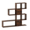 Coast Boekenplank - Ladder - 5-laags - Hout - Bruin