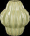 Mica Decorations Altea Vaas - Keramiek - H28 x Ø25 cm - Lichtgroen