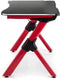 Game bureau Mistral - gaming desk - led verlichting - 120 x 60 cm