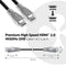 Club3D CAC-1311 - HDMI-kabel - 4K UHD 60 Hz - Zwart Zilver