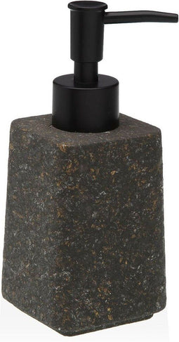 Zeepdispenser Versa Zwart Keramisch Plastic