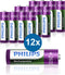 Philips HR6 - Oplaadbare NiMH Batterijen AA - 2600 mAh - 12 Stuks (3 Blisters a 4 Stuks)