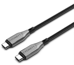 Cygnett CY4673PCTYC - USB-C naar USB-C kabel - 0.5 meter - Zwart