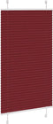 vidaXL - Plissé - rolgordijn - 70x150 - cm - stofbreedte - 69,4 - cm - bordeauxrood