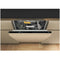 Bauknecht B8IHP42LC - Volledig geïntegreerde vaatwasser - 10 programma's 42 dB(A) zwart glas