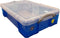 Opbergbox ru 33ltr 710x440x165mm transp blauw | Krimp a 1 stuk