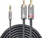 Audio Jack (3.5mm) to 2 RCA Cable LINDY 35333