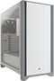 Corsair 4000D - Mid-Tower ATX Behuizing - Gehard Glas - Wit